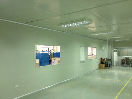 南匯康橋工業(yè)園凈化車(chē)間廠(chǎng)房裝修案例
